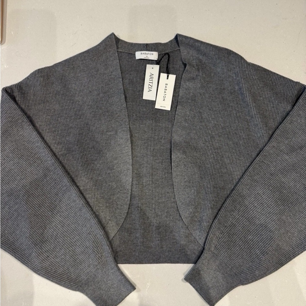 Babaton Charcoal Gray Women's Shrug